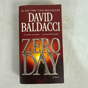 Zero Day By David Baldacci Novel Paperback 2012 Thriller Mystery Mass Market Edi